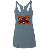 T-Shirts Indigo / X-Small SUMMON Women's Triblend Racerback Tank