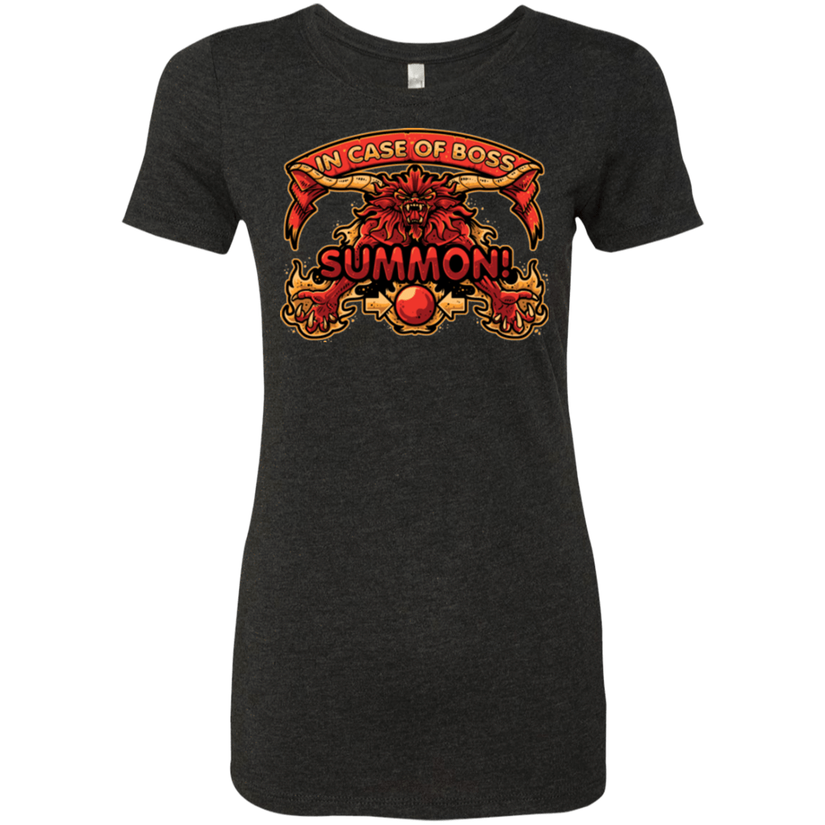 T-Shirts Vintage Black / Small SUMMON Women's Triblend T-Shirt