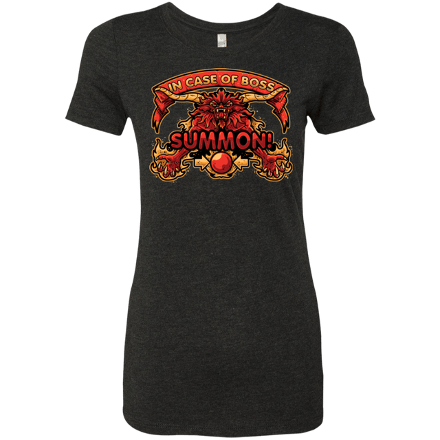 T-Shirts Vintage Black / Small SUMMON Women's Triblend T-Shirt