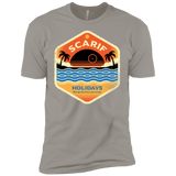 T-Shirts Light Grey / YXS Sun Sea & Space Stations Boys Premium T-Shirt