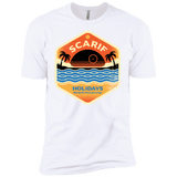 T-Shirts White / YXS Sun Sea & Space Stations Boys Premium T-Shirt