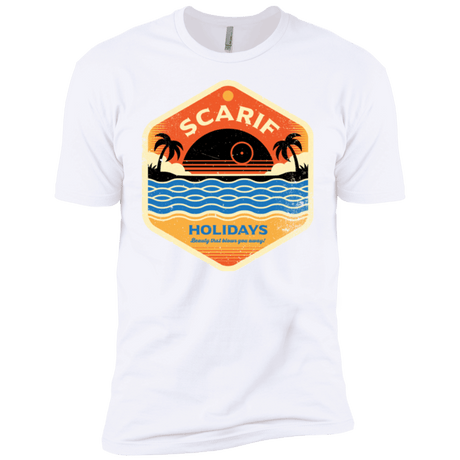 T-Shirts White / YXS Sun Sea & Space Stations Boys Premium T-Shirt