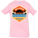 T-Shirts Pink / 6 Months Sun Sea & Space Stations Infant PremiumT-Shirt