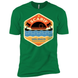 T-Shirts Kelly Green / X-Small Sun Sea & Space Stations Men's Premium T-Shirt