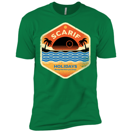 T-Shirts Kelly Green / X-Small Sun Sea & Space Stations Men's Premium T-Shirt