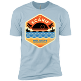 T-Shirts Light Blue / X-Small Sun Sea & Space Stations Men's Premium T-Shirt