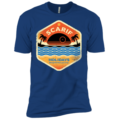 T-Shirts Royal / X-Small Sun Sea & Space Stations Men's Premium T-Shirt