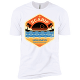 T-Shirts White / X-Small Sun Sea & Space Stations Men's Premium T-Shirt