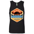 T-Shirts Black / Small Sun Sea & Space Stations Men's Premium Tank Top