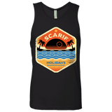 T-Shirts Black / Small Sun Sea & Space Stations Men's Premium Tank Top