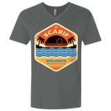 T-Shirts Heavy Metal / X-Small Sun Sea & Space Stations Men's Premium V-Neck