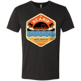 T-Shirts Vintage Black / Small Sun Sea & Space Stations Men's Triblend T-Shirt