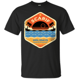 T-Shirts Black / Small Sun Sea & Space Stations T-Shirt