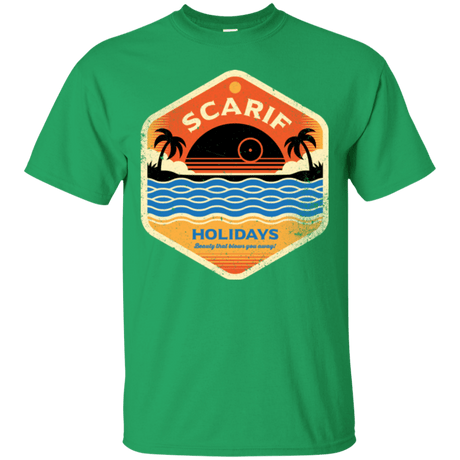 T-Shirts Irish Green / Small Sun Sea & Space Stations T-Shirt