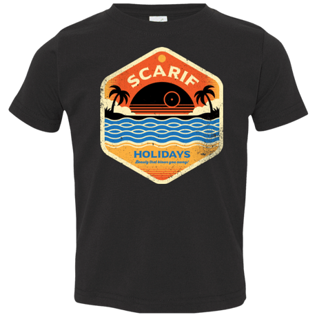 T-Shirts Black / 2T Sun Sea & Space Stations Toddler Premium T-Shirt