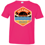 T-Shirts Hot Pink / 2T Sun Sea & Space Stations Toddler Premium T-Shirt