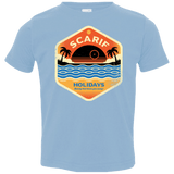 T-Shirts Light Blue / 2T Sun Sea & Space Stations Toddler Premium T-Shirt