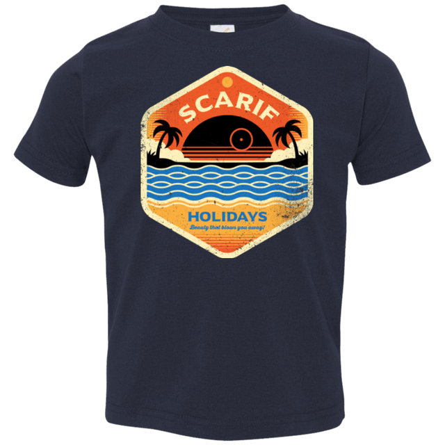 T-Shirts Navy / 2T Sun Sea & Space Stations Toddler Premium T-Shirt