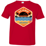 T-Shirts Red / 2T Sun Sea & Space Stations Toddler Premium T-Shirt