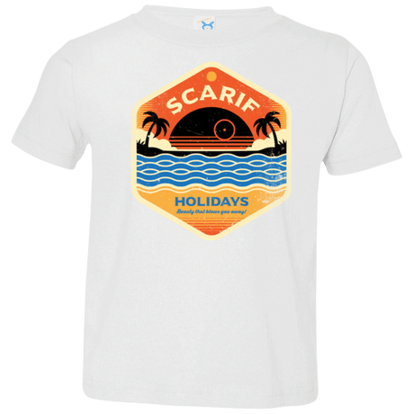 T-Shirts White / 2T Sun Sea & Space Stations Toddler Premium T-Shirt