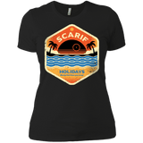 T-Shirts Black / X-Small Sun Sea & Space Stations Women's Premium T-Shirt