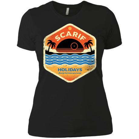 T-Shirts Black / X-Small Sun Sea & Space Stations Women's Premium T-Shirt
