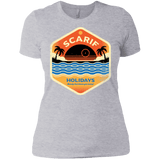 T-Shirts Heather Grey / X-Small Sun Sea & Space Stations Women's Premium T-Shirt