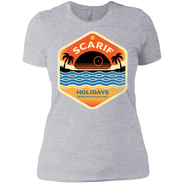 T-Shirts Heather Grey / X-Small Sun Sea & Space Stations Women's Premium T-Shirt