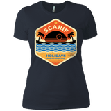 T-Shirts Indigo / X-Small Sun Sea & Space Stations Women's Premium T-Shirt