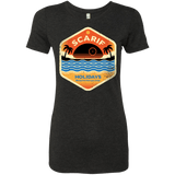 T-Shirts Vintage Black / Small Sun Sea & Space Stations Women's Triblend T-Shirt