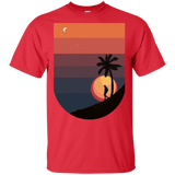 T-Shirts Red / S Sun T-Shirt