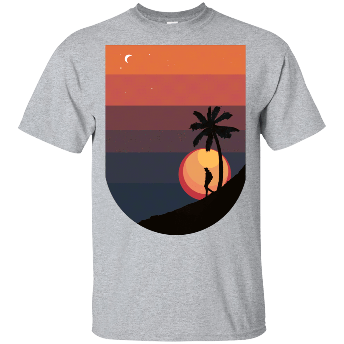 T-Shirts Sport Grey / S Sun T-Shirt