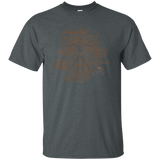 T-Shirts Dark Heather / S Sun Vitruvian T-Shirt