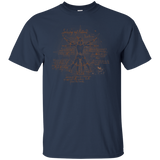 T-Shirts Navy / S Sun Vitruvian T-Shirt