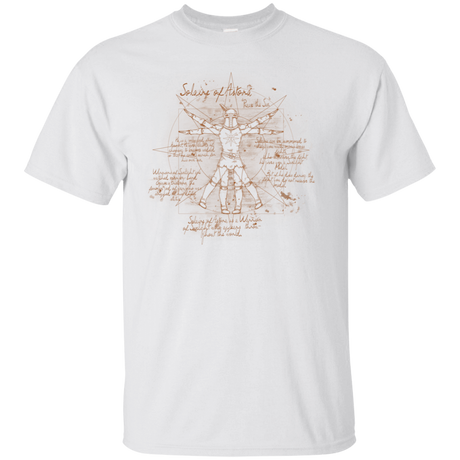 T-Shirts White / S Sun Vitruvian T-Shirt