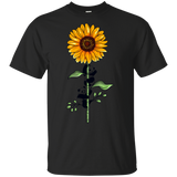 T-Shirts Black / S Sunflower Panda T-Shirt