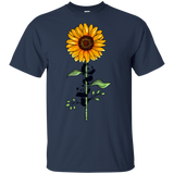 T-Shirts Navy / S Sunflower Panda T-Shirt