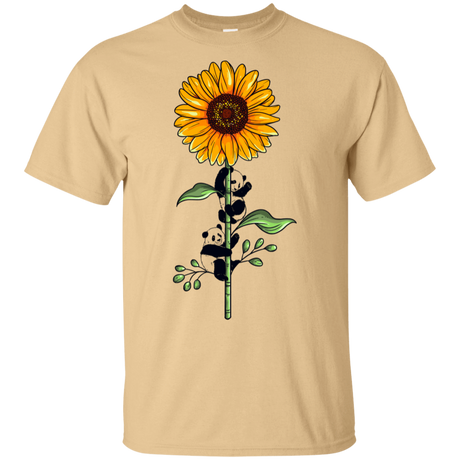 T-Shirts Vegas Gold / S Sunflower Panda T-Shirt