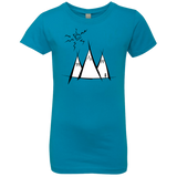 T-Shirts Turquoise / YXS Sunny Mountains Girls Premium T-Shirt