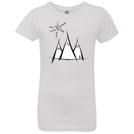 T-Shirts White / YXS Sunny Mountains Girls Premium T-Shirt
