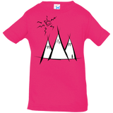 T-Shirts Hot Pink / 6 Months Sunny Mountains Infant Premium T-Shirt