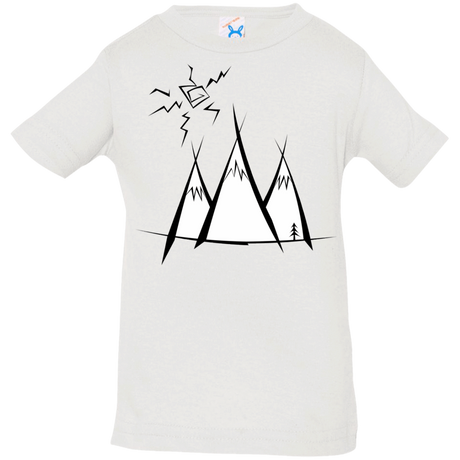 T-Shirts White / 6 Months Sunny Mountains Infant Premium T-Shirt