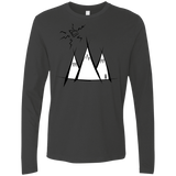 Sunny Mountains Men's Premium Long Sleeve
