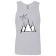 T-Shirts Heather Grey / S Sunny Mountains Men's Premium Tank Top