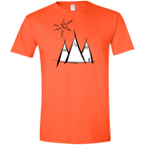 Sunny Mountains Men's Semi-Fitted Softstyle