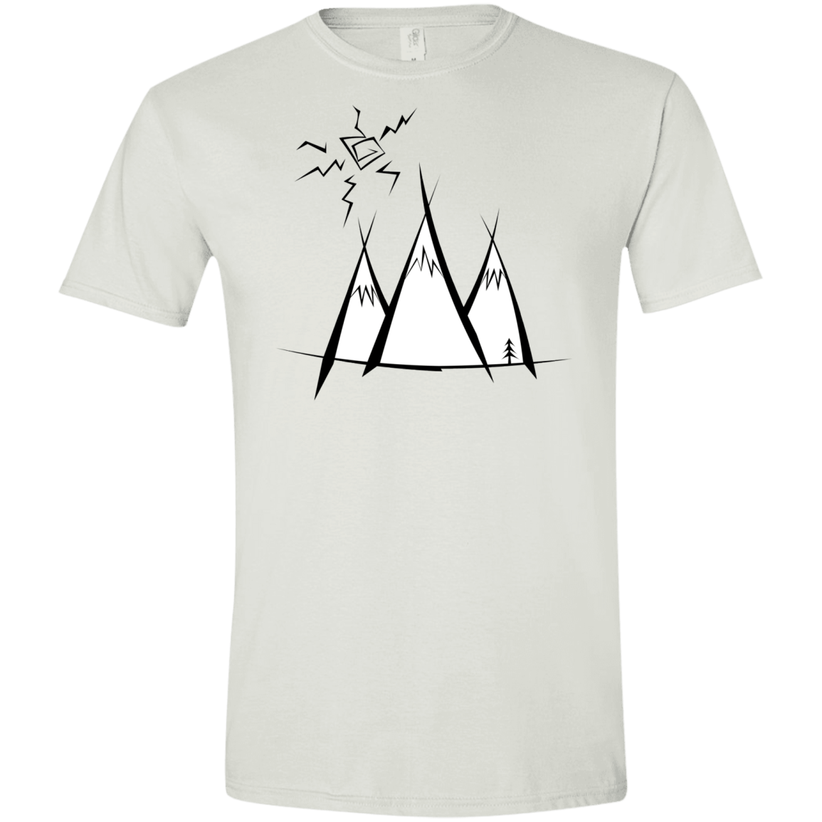 Sunny Mountains Men's Semi-Fitted Softstyle