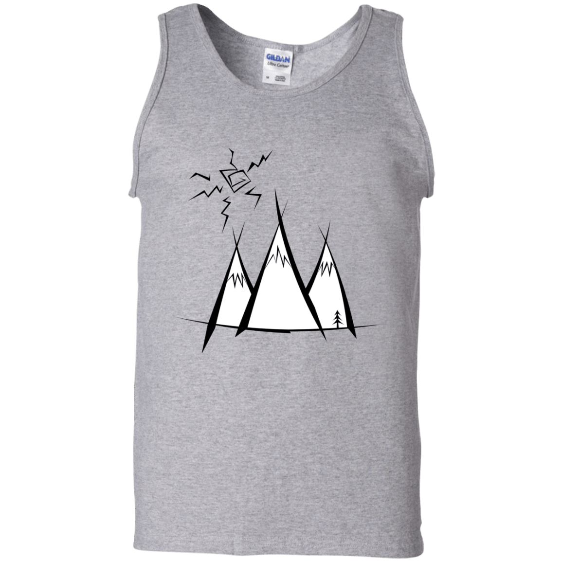 Sunny Mountains Men's Tank Top