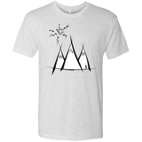 T-Shirts Heather White / S Sunny Mountains Men's Triblend T-Shirt