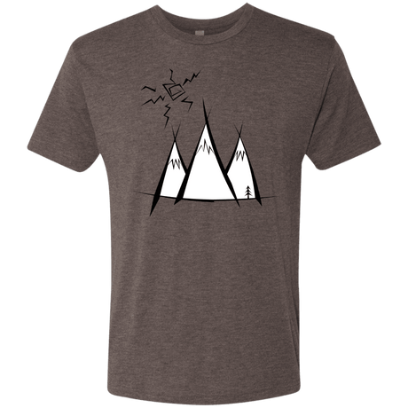T-Shirts Macchiato / S Sunny Mountains Men's Triblend T-Shirt