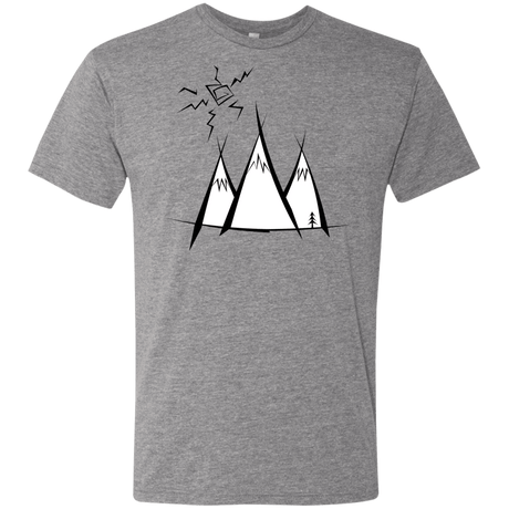 T-Shirts Premium Heather / S Sunny Mountains Men's Triblend T-Shirt